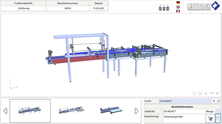 Bild: Der gesamte Bestellvorgang in einer 3D-Datei