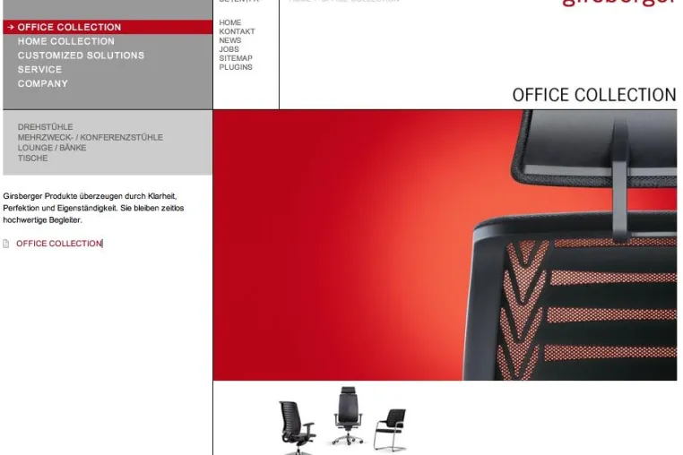 girsberger.com - Leidenschaft für Perfektion auch im Web Bild: girsberger.com - Leidenschaft für Perfektion auch im Web