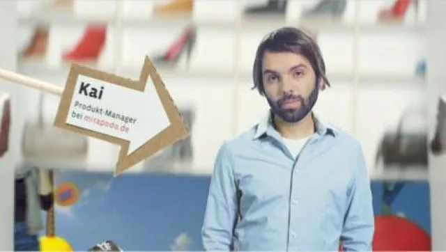 Bild: mirapodo präsentiert den zweiten TV-Spot aus der neuen Kampagne: Den Größen-Kenner