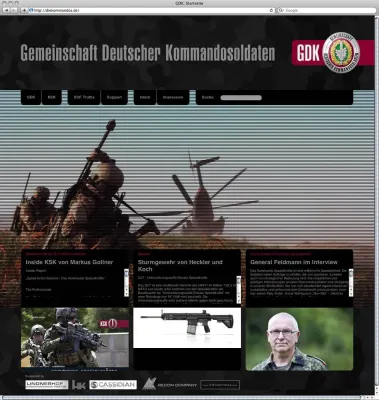 GDK - jetzt auch mit Internetauftritt Bild: GDK - jetzt auch mit Internetauftritt