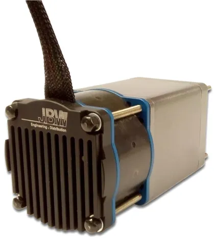Motek 2018 – JBW demonstriert Elektromotore im Vergleich Bild: Motek 2018 – JBW demonstriert Elektromotore im Vergleich