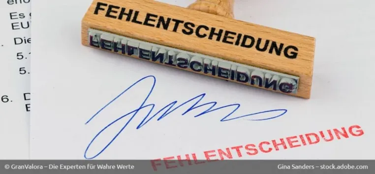 Bild: Die vier größten Denkfehler bei Kapitalanlage-Entscheidungen 
