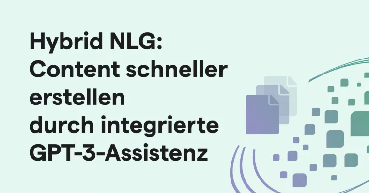 Bild: Retresco launcht Assistenzsystem Hybrid NLG für schnelle Content-Erstellung