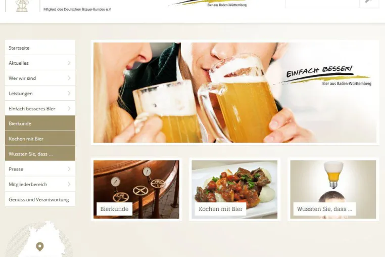Bild: Neu: einfach-besser-bier.de ist online