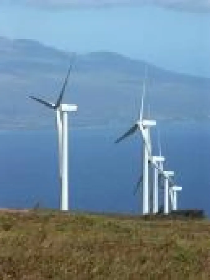 Kaheawa Wind Farm auf Maui