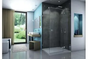 Bild: New Look: Duschwand-Serie ESCURA – klare Formensprache in einem modernen Design