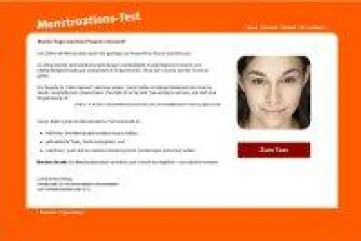 Bild: Neu für Frauen: Menstruations-Test online durchführen