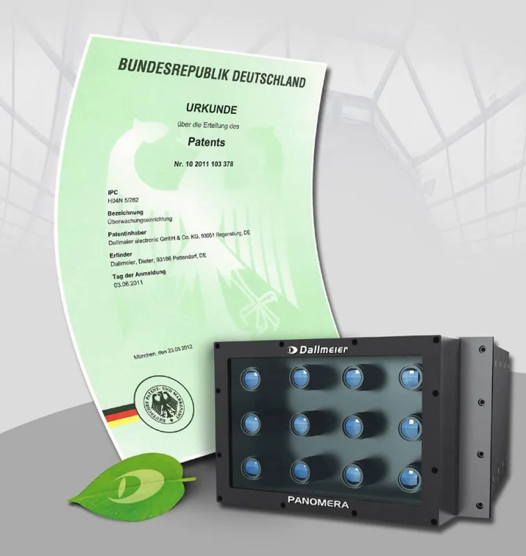 Das Multifocal-Sensorsystem Panomera ist patentiert