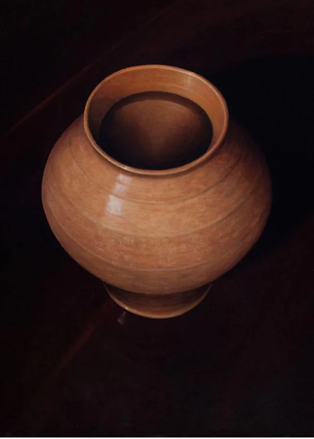 Mario Fani, Grande Vaso, 2013, Öl und Acryl/Leinwand, 150x110 cm