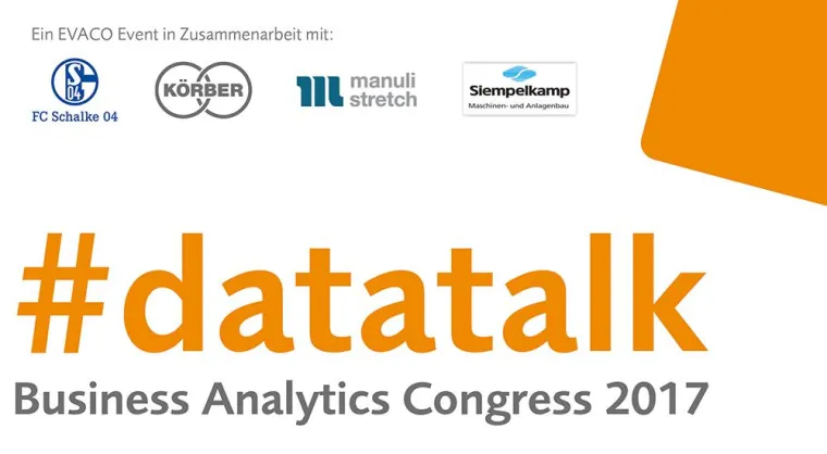 EVACO lädt zum dritten #datatalk in Essen ein Bild: EVACO lädt zum dritten #datatalk in Essen ein