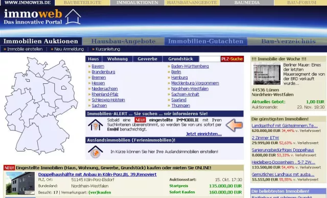 Bild: Immobilien auch für das kleine Portemonnaie