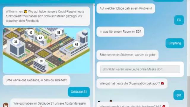 Bild: Covid-Abwehr im Unternehmen: Jeder Mitarbeiter ein Covid-Rauchmelder
