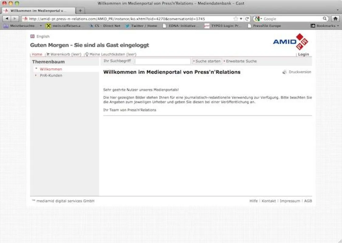 AMID PR wird zum Medienportal