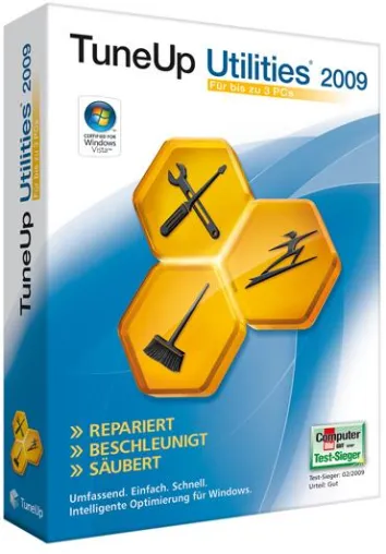 TuneUp Utilities 2009 erhält Vista-Zertifizierung Bild: TuneUp Utilities 2009 erhält Vista-Zertifizierung