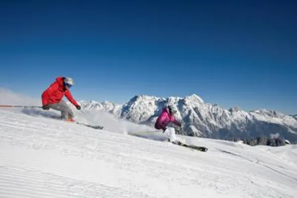 Bild: Auftakt zur Abfahrt