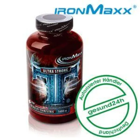 TT Ultra Strong - IronMaxx Weltneuheit - Tribulus Terrestris Bild: TT Ultra Strong - IronMaxx Weltneuheit - Tribulus Terrestris