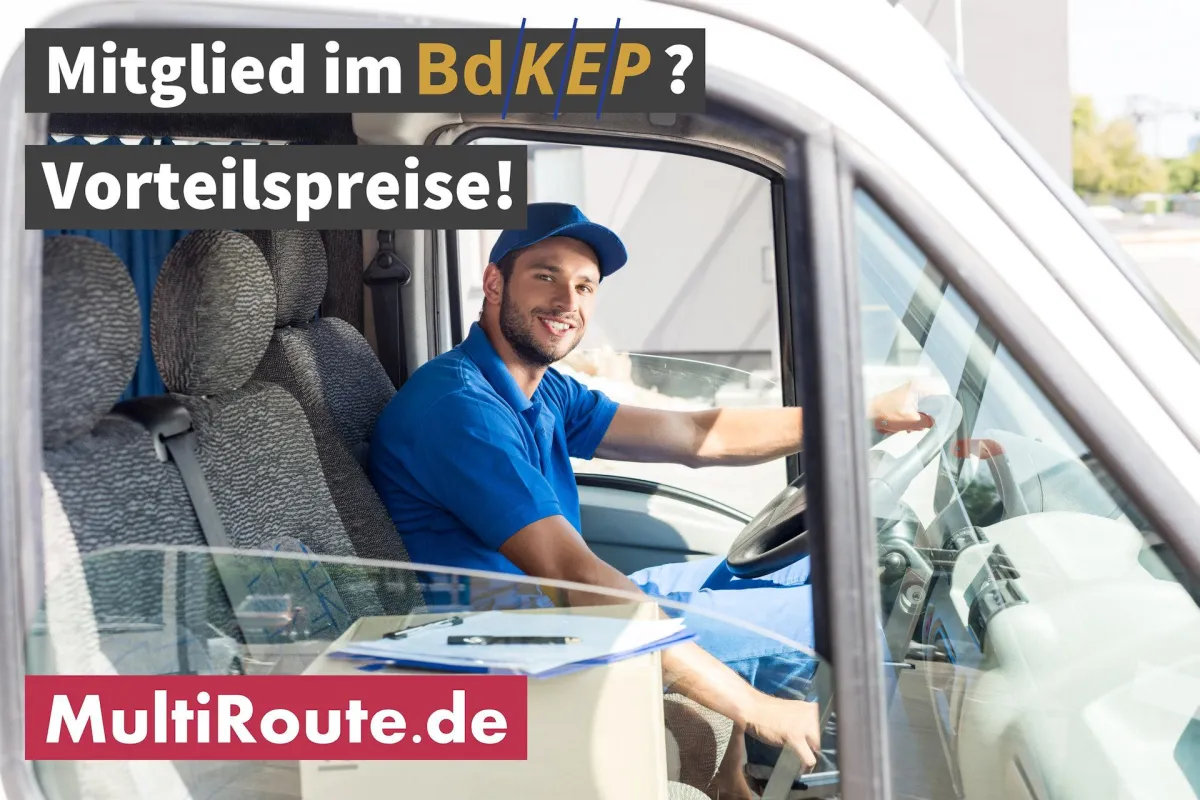 BdKEP-Mitglieder erhalten ab sofort attraktive Vorteile für MultiRoute und MultiRoute Tour!