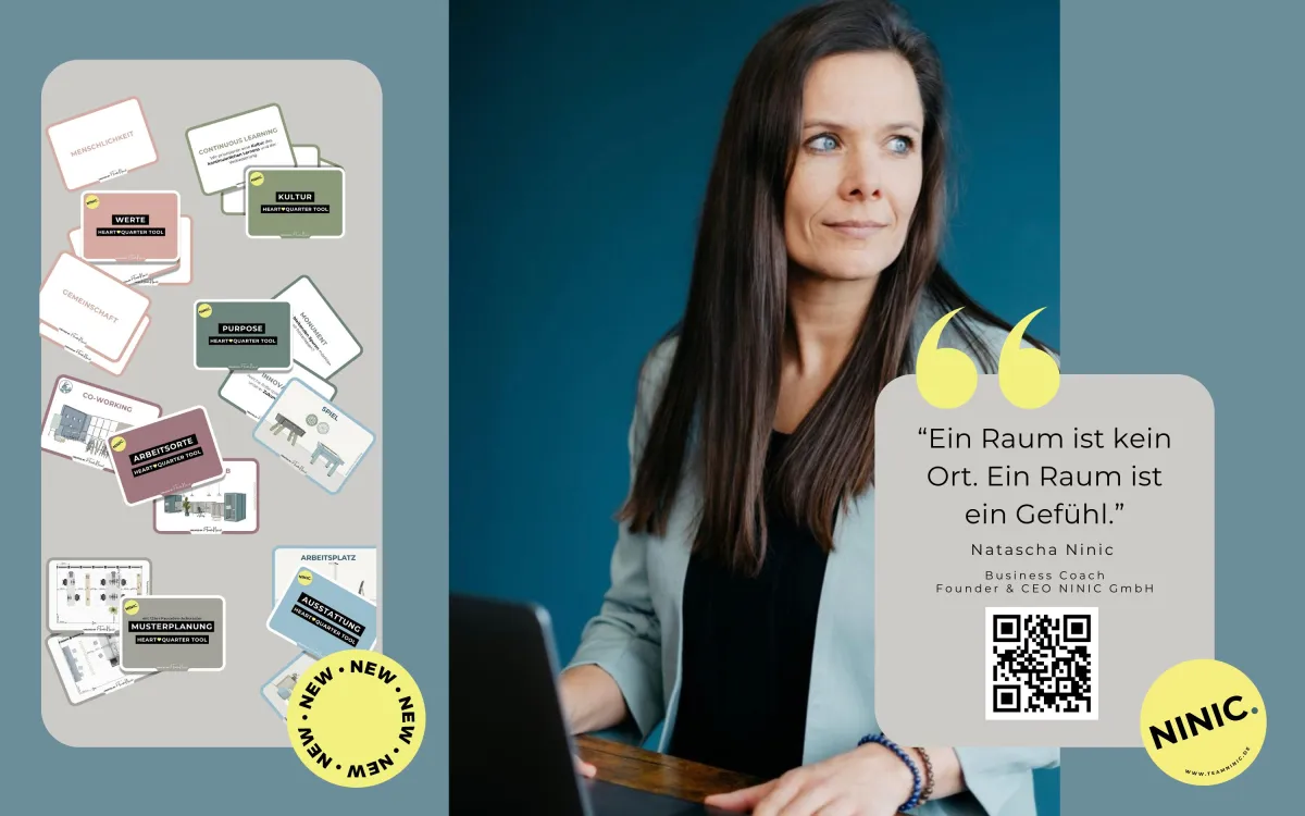 Natascha Ninic, Gründerin der NINIC GmbH und Entwicklerin der NINIC Methode® für menschenzentrierte