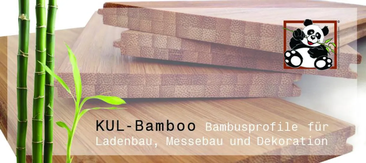 Neuartige Bambusprofile aus massiv verpresstem Bambus