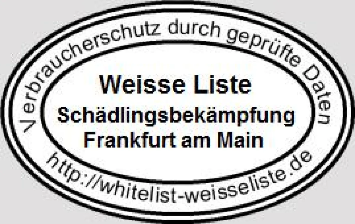 Weisse Liste der Schädlingsbekämpfer