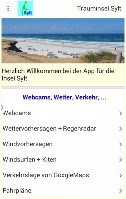 Bild: Sylt App rechtzeitig zum Ferienbeginn veröffentlicht