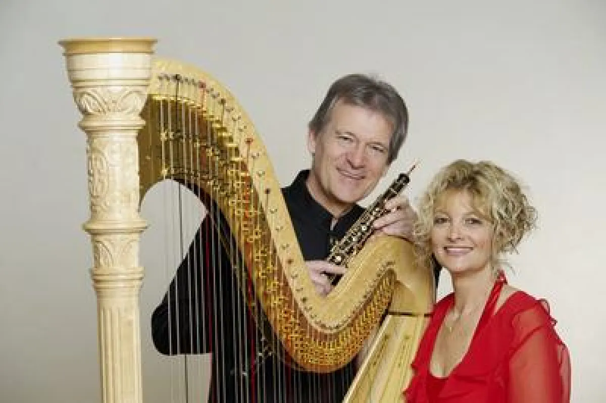 Hansjörg Schellenberger,Oboe und Margit-Anna Süß, Harfe