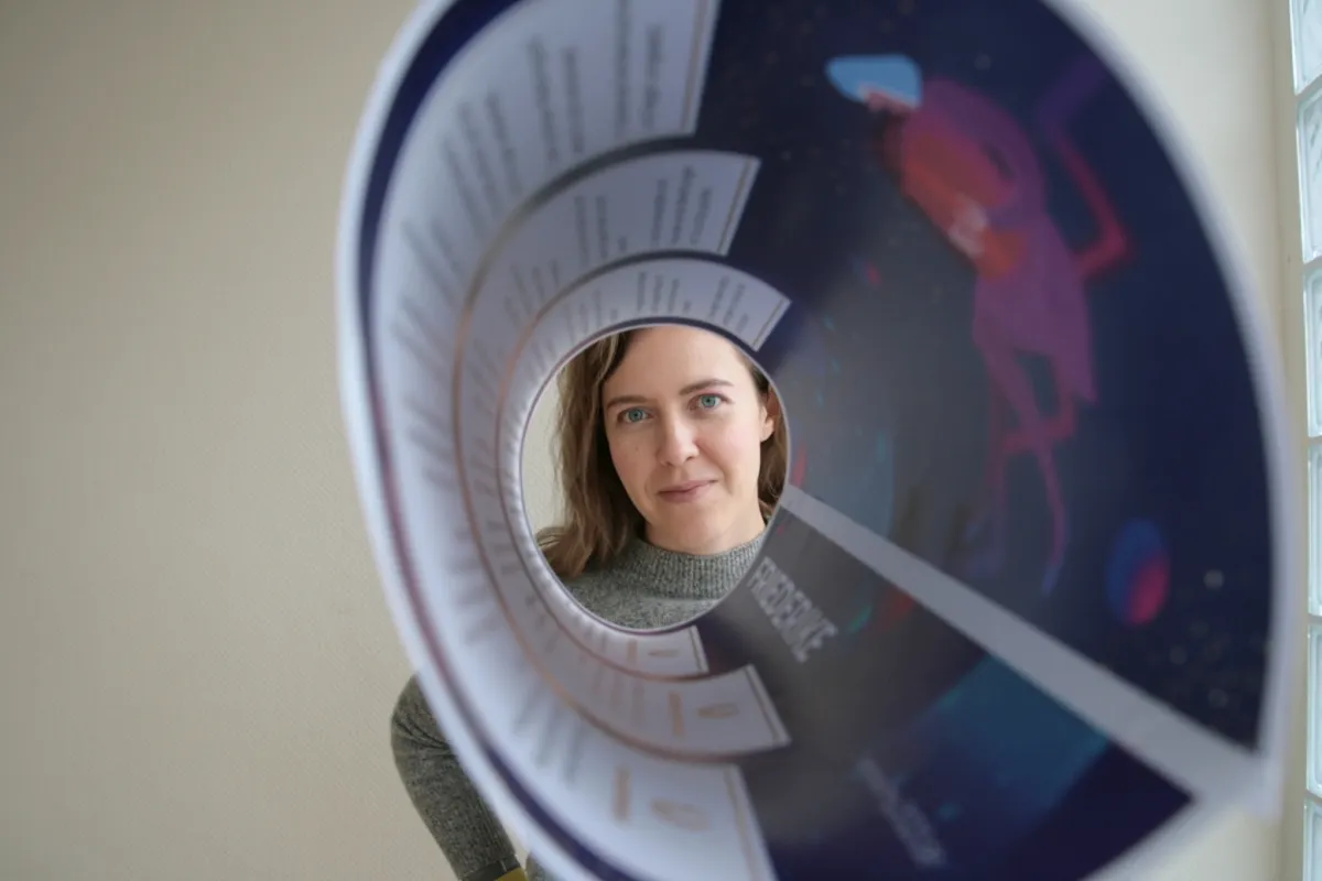 Entwicklerin Olga Malykhina mit einer My2020 Urkunde