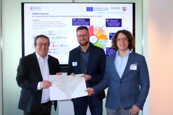 „SUMP-Assistant“: KI-Assistenz für smarte Mobilität in NRW Bild: „SUMP-Assistant“: KI-Assistenz für smarte Mobilität in NRW