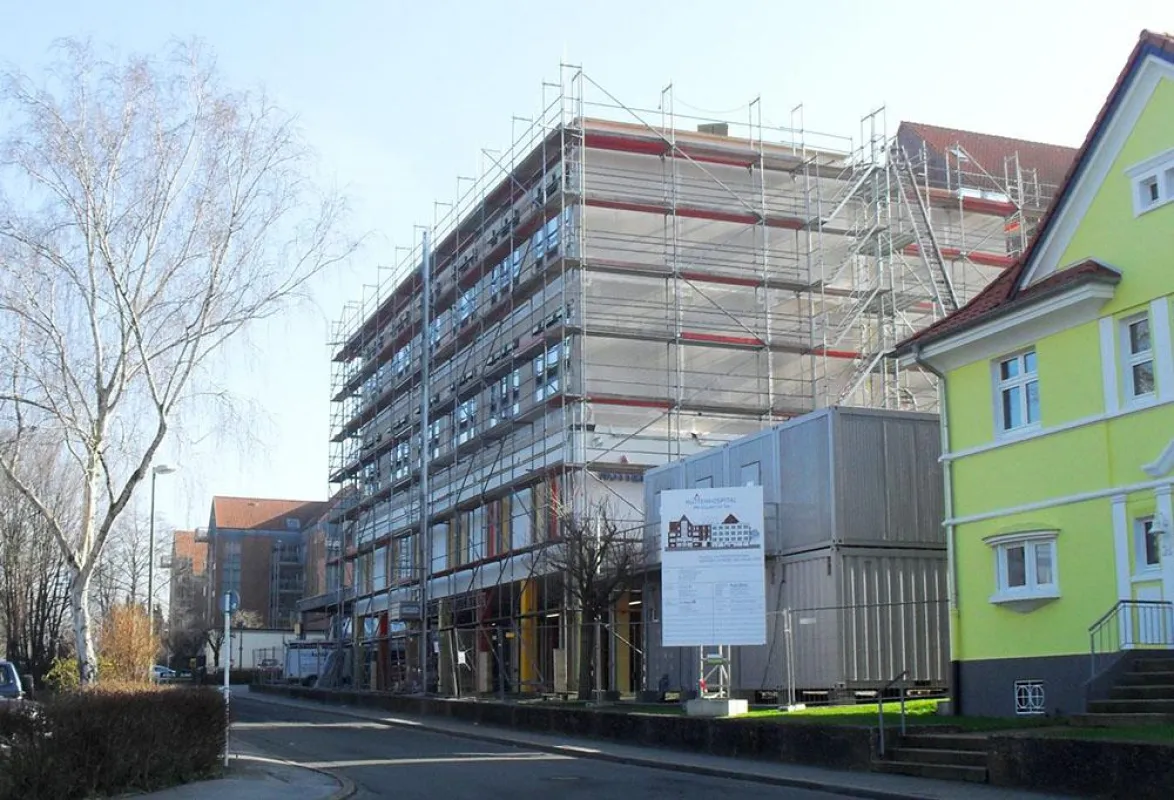 KLEUSBERG: Anbau Modulbauweise Hüttenhospital