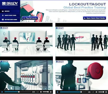 Bild: Lockout-Tagout Schulungsprogramm für Best-Practice-Verfahren