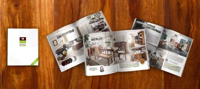 Bild: Der neue massivum Katalog – 360 Seiten voller Inspiration für einen individuellen und natürlichen Wohnstil