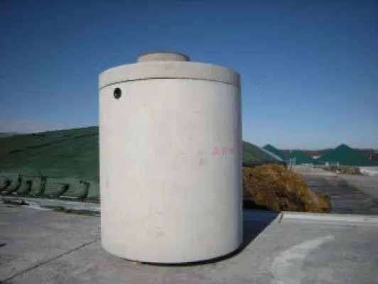 Bild: Ausstattung Biogasanlagen und Landwirte vertreibt die Verkaufsgemeinschaft Ruf Baustoffe / Beton Tille GmbH