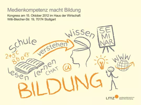 Bild: Kongress „Medienkompetenz macht Bildung“ am 15. Oktober 2012 in Stuttgart