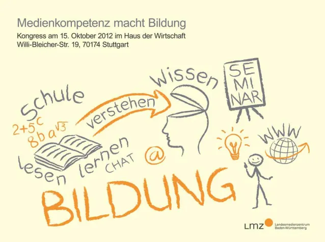 Bild: Kongress „Medienkompetenz macht Bildung“ am 15. Oktober 2012 in Stuttgart