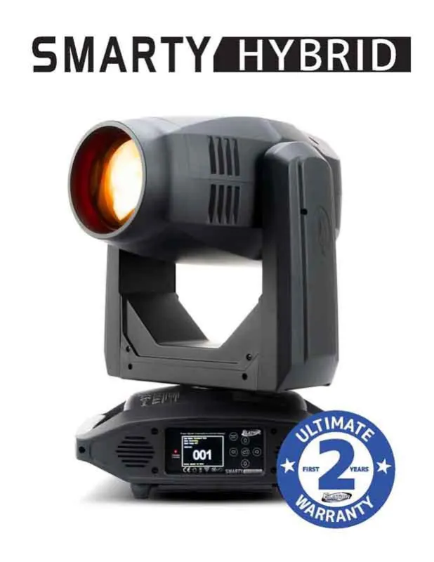 ELATION Smarty Hybrid kommt ab sofort mit zwei Jahren Herstellergarantie (Foto: © ELATION)