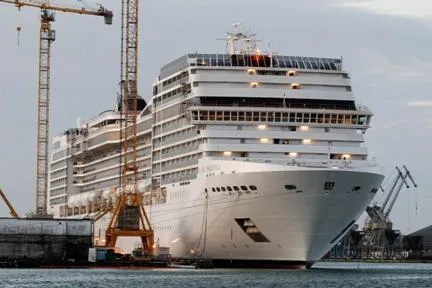 Noch 50 Tage bis zur Taufe der MSC Magnifica in Hamburg Bild: Noch 50 Tage bis zur Taufe der MSC Magnifica in Hamburg