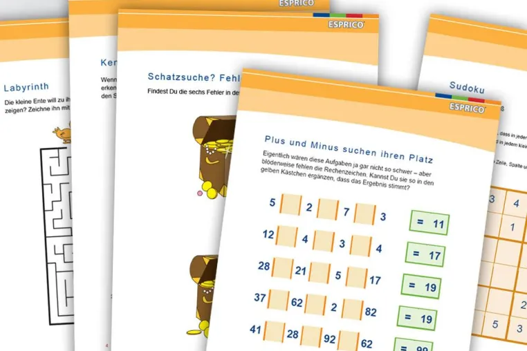 Bild: Esprico präsentiert sich im Internet mit zahlreichen Tipps und kostenlosem Trainingsprogramm