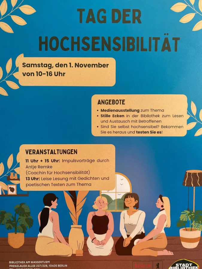 Einladung Infotag zur Hochsensibilität (© Marion Rodenwald)