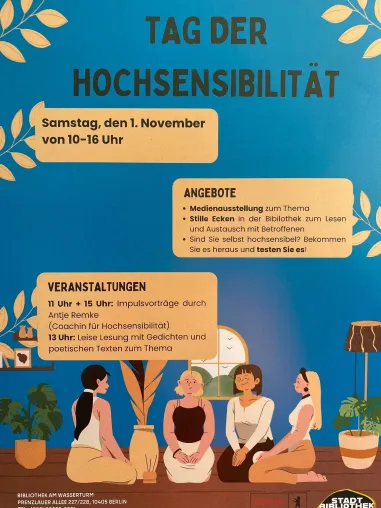 Tag der Hochsensibilität – Infotag Bild: Tag der Hochsensibilität – Infotag