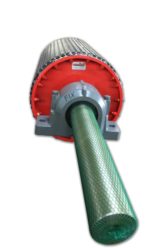 Antriebstrommel der germanBelt Steel GmbH