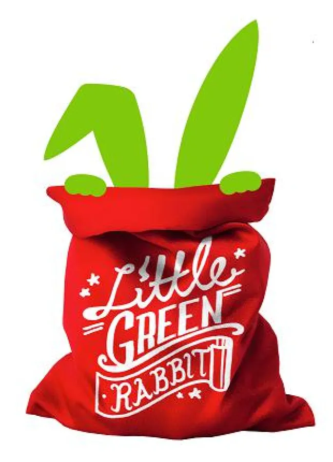 X-Mas Logo Little Green Rabbit