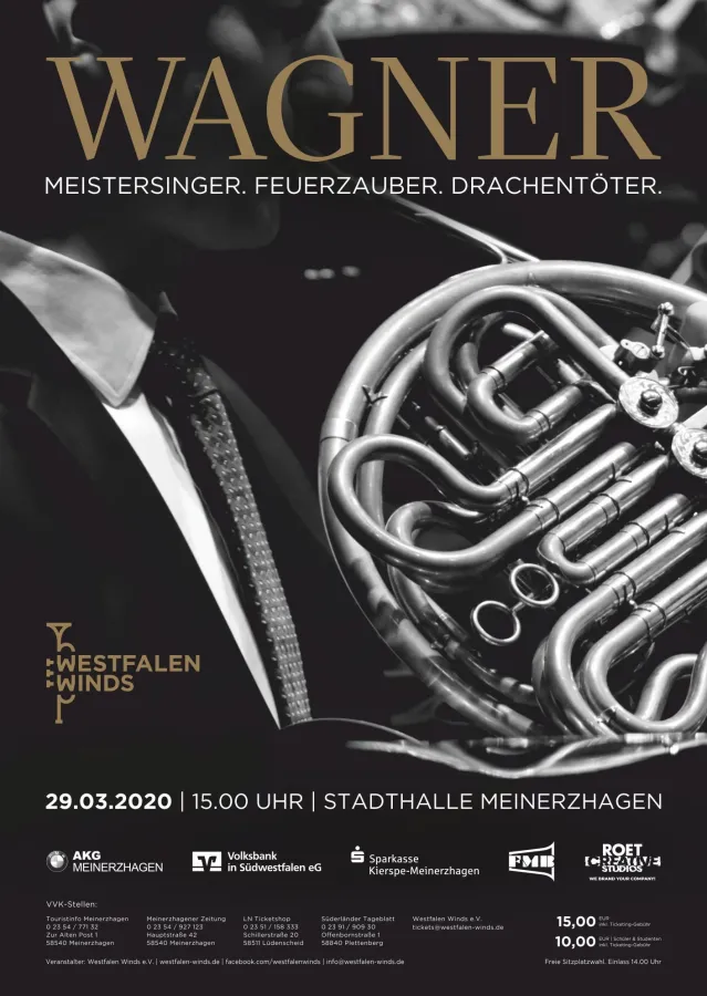 Westfalen Winds mit Wagner und Strauss in Meinerzhagen