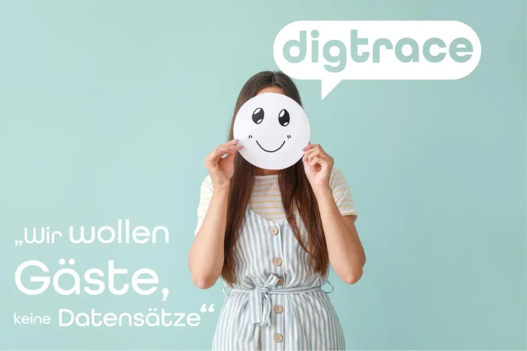 Bild: Praktisches Tool für Gastronomie und Kunden: Mit DigTrace blitzschnell, anonym und DSGVO-konform Gäste erfassen