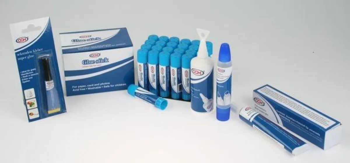 Das neue Klebesortiment von CCM