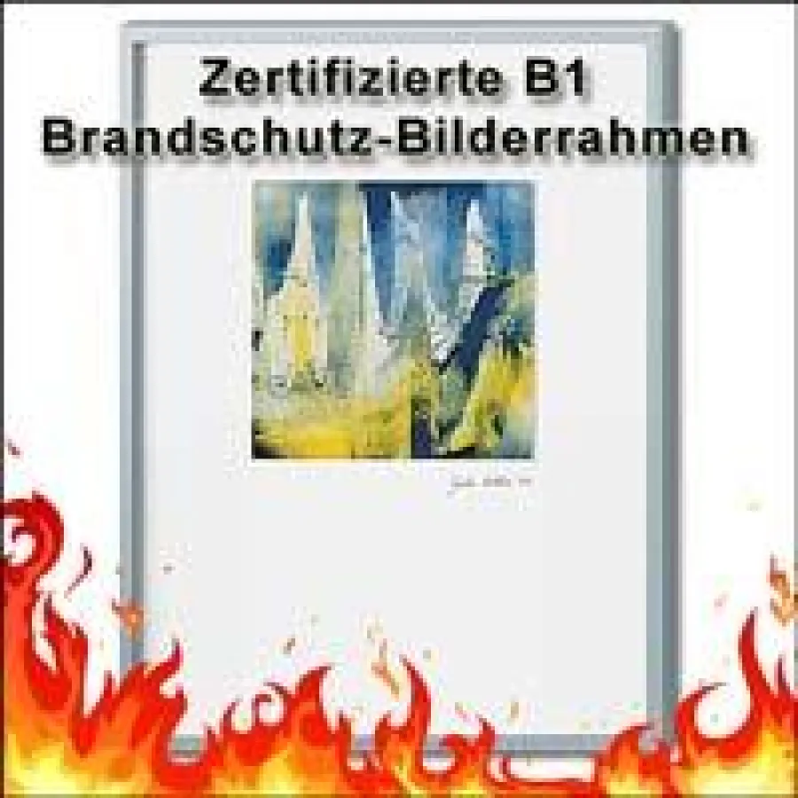 Feuerfeste Bilderrahmen ab sofort bei AllesRahmen.de