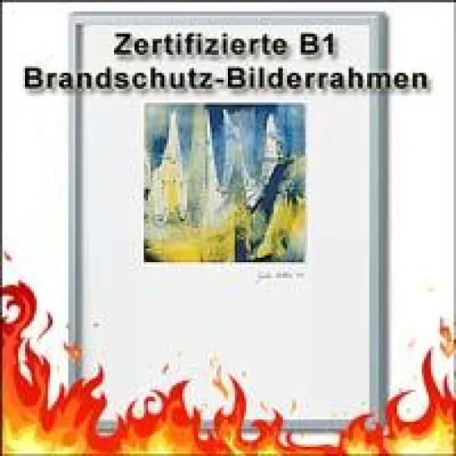 Bild: Feuerfeste Bilderrahmen von Halbe ab sofort bei AllesRahmen