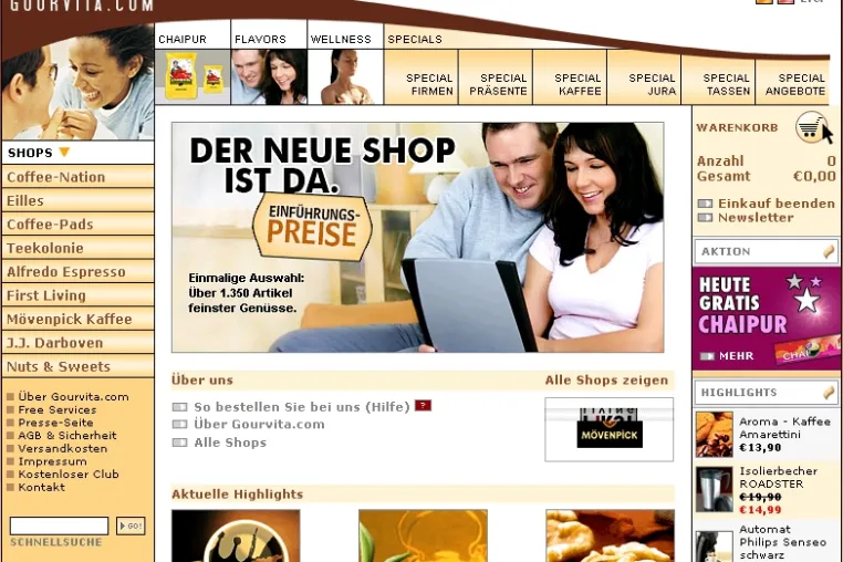 Bild: Gourvita.com bleibt mit xanario auf Erfolgskurs