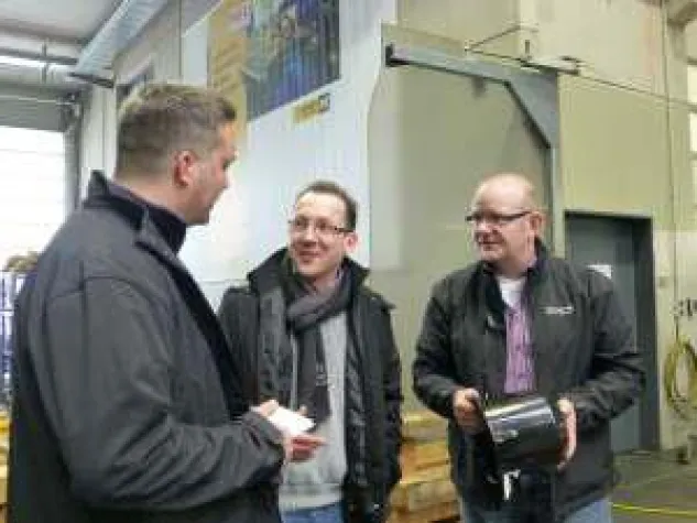 Bild: „Knappes Timing funktioniert durch enge Abstimmung und gute Zusammenarbeit“