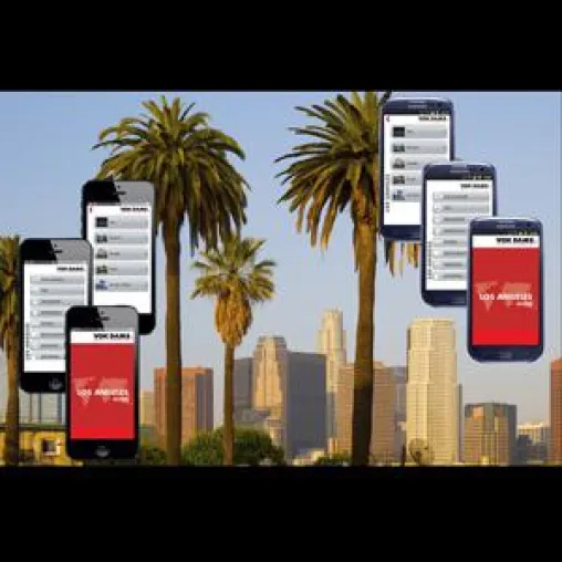 Bild: Totally L.A. mit VOK DAMS App