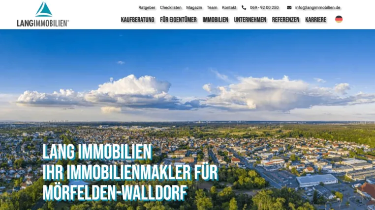 Bild: Lang Immobilien GmbH - Ihr vertrauensvoller Immobilienmakler in Mörfelden-Walldorf